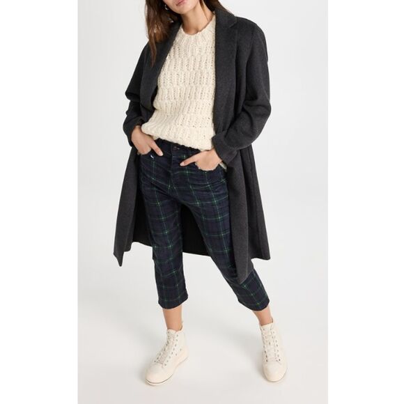 English Factory Sweater Vest Women's Size Medium Ivory Chunky Knit Layerable - Picture 4 of 8